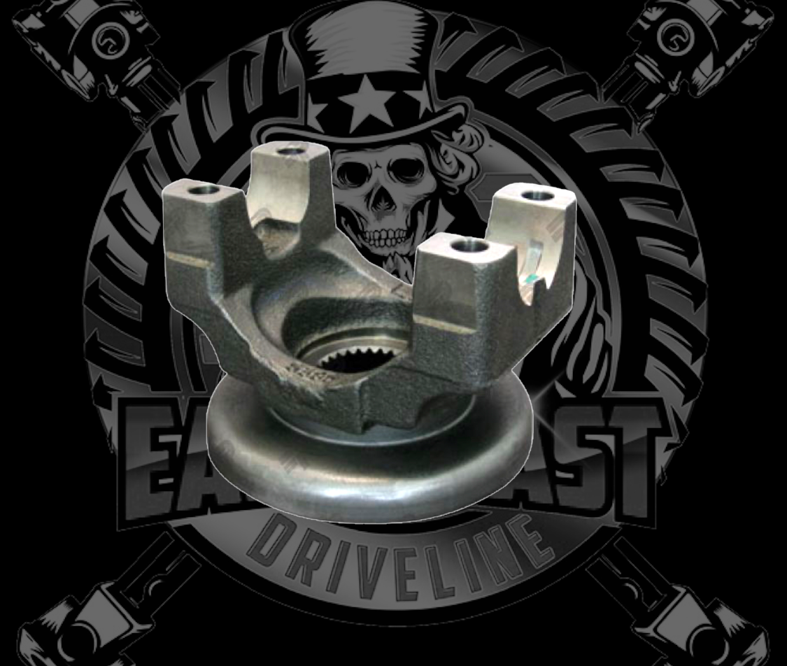 GM 9.5” 14 Bolt Pinion Yoke 1350 Series with Strap Kit