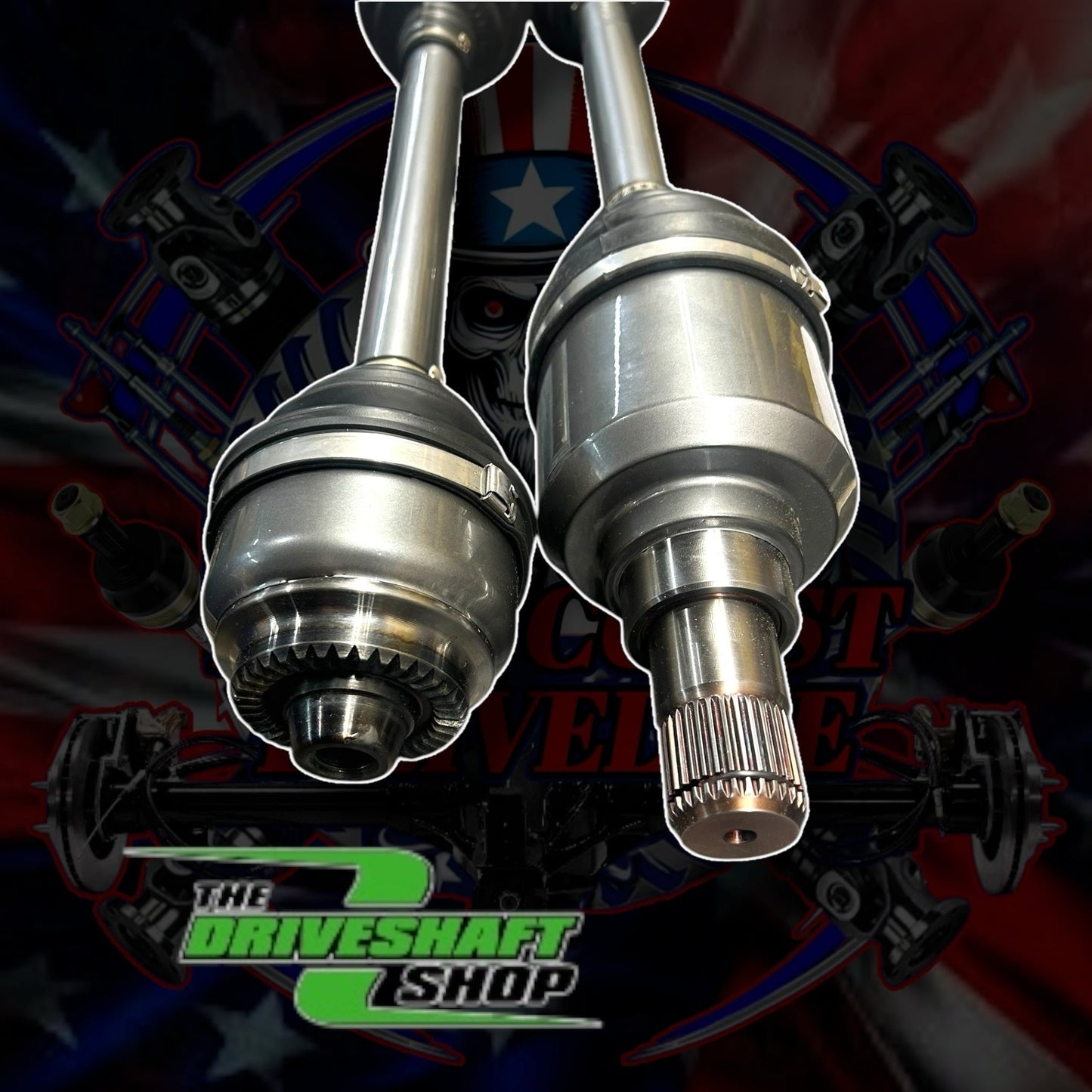 DSS 2020-2024 BMW G80 M3 and G82/G83 M4 HD 1200+HP Rated CV Axles (Pair)