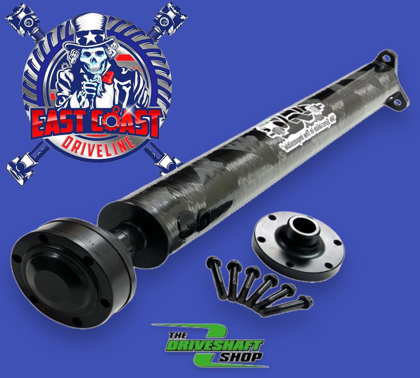 DSS Toyota Supra A90/A91 Carbon Fiber 1-Piece CV Driveshaft