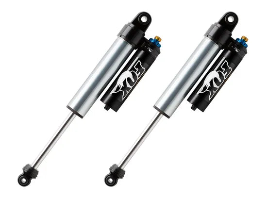 2007-2021 Toyota Tundra 4wd & 2wd (with 0" to 1.5" suspension lift) - Fox 2.5 Factory Series Reservoir Smooth Body Shock - Adjustable - (REAR / PAIR)