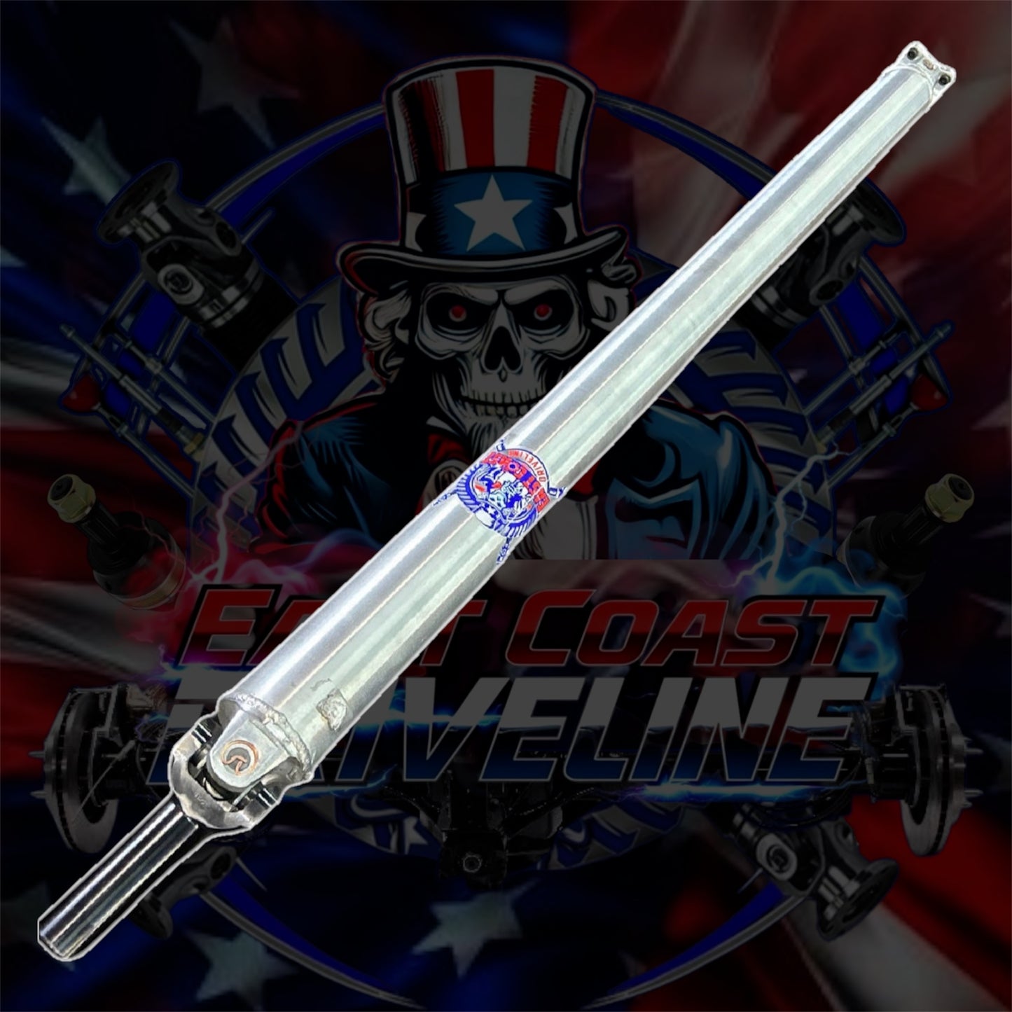 Custom TH400 Swapped 2010-2015 5th Gen Chevy Camaro HD 1 Piece Driveshaft