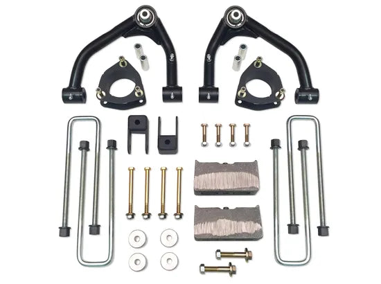 2014-2018 Chevy Silverado 1500 4wd - 4" Uni-Ball Lift Kit by Tuff Country (fits models with aluminum OE upper control arms or stamped 2 piece steel arms)