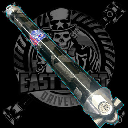 Custom Length 1480 Series Carbon Fiber Driveshaft 3.5” .155 wall. 3500+ HP. Turbo 400/Lenco 1480 Series Chromoly Slip Yoke