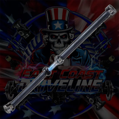 2013-2018 Dodge Ram 3500 6.7L Diesel 2WD/RWD AS69RC Automatic Crew Cab Long Bed 169”wb- Upgraded HD 2 Piece Driveshaft with Serviceable Carrier Bearing and U-Joints