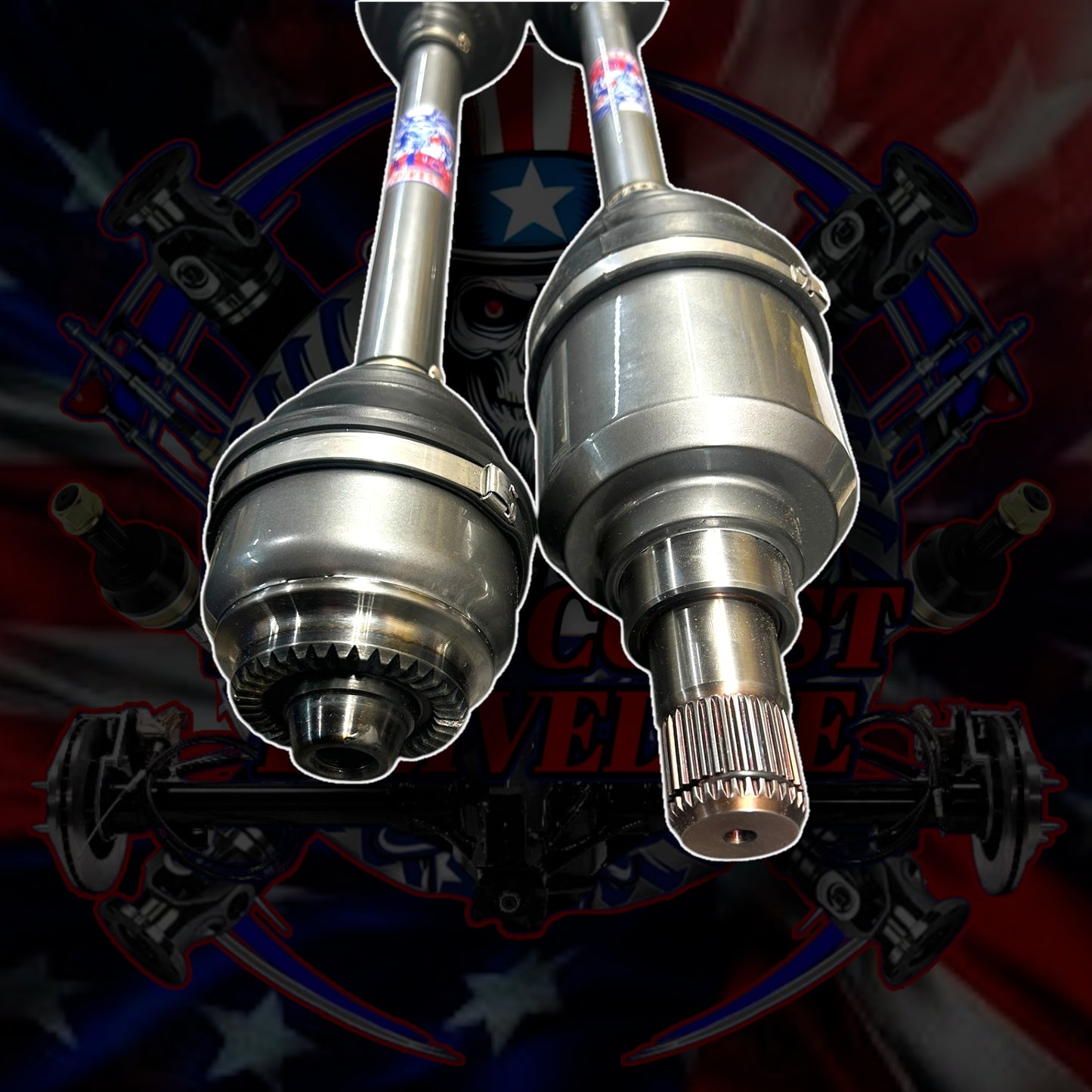 2020-2023 BMW G80 M3 and G82/G83 M4 HD 1200+HP Rated CV Axles (Pair)