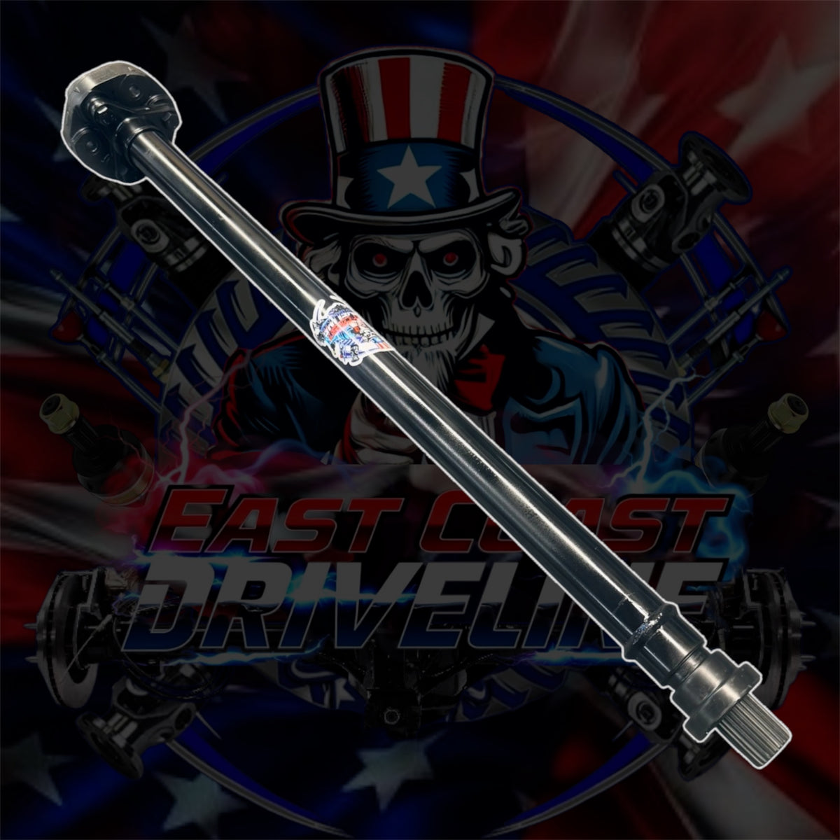 2000-2004 BMW E53 X5 Series Front Upgraded Driveshaft with 1” Longer Spline going into transfer case. Replaces OEM 26207508629, 91-01040 N