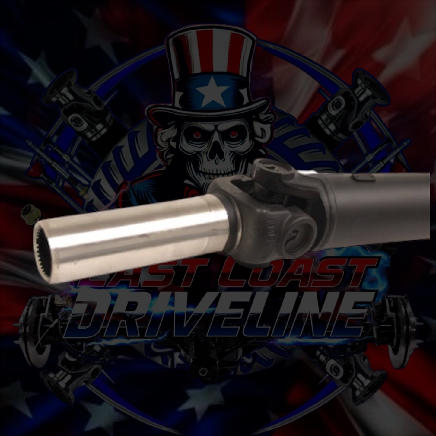 2003-2005 Ram 2500/3500 5.9L Diesel or 8.0L Manual AWD/4WD Rear Driveshaft- Regular or Quad Cab with 141.5”WB. Replaces OEM 52105655AG