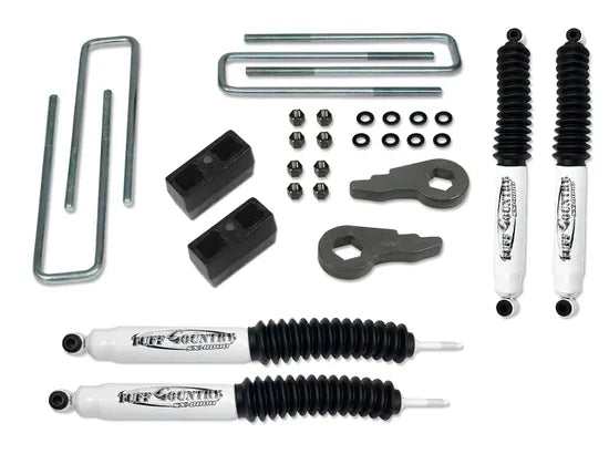 1999-2006 Chevy Silverado 1500 4x4 - 2" Lift Kit (with rear lift blocks) by Tuff Country