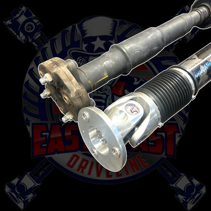 2019-2024 BMW M850i xDrive -26108486546- G14/G15 Coupe 4.4L V8 HD 1 Piece Carbon Fiber or Aluminum Driveshaft. Replaces BMW 26108486546, 26-10-8-486-546,  8485739, 8-485-739