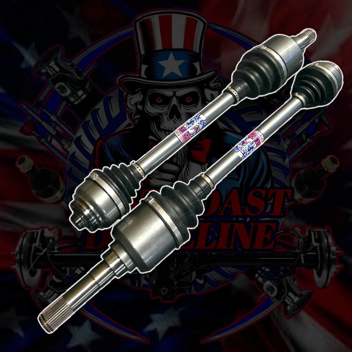 2020-2023 BMW G80 M3 and G82/G83 M4 HD 1200+HP Rated CV Axles (Pair)