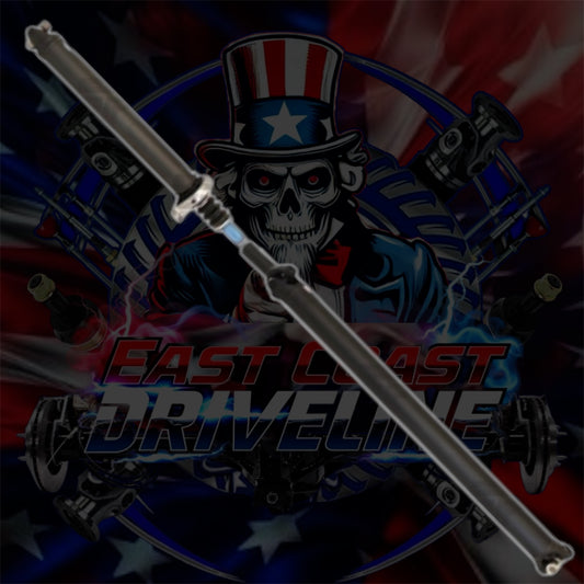 2004-2007 Chevy Silverado / GMC Sierra 2500/3500 2WD/RWD HD Upgraded 2 Piece Driveshaft for Allison 1000(M74) Transmission 2-1/2 Door Extended Cab 8’ Bed 157.5” Wheelbase