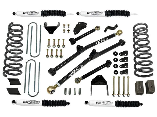 2003-2007 Dodge Ram 2500 4x4 - 4.5" Long Arm Lift Kit with Coil Springs (fits Vehicles Built June 31 2007 and Earlier)