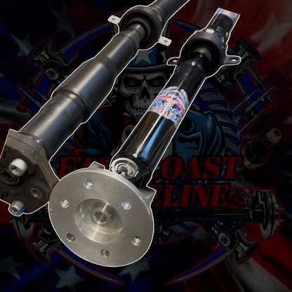 2016-2018 BMW 340i xDrive Automatic HD 1 Piece Carbon Fiber or Aluminum Driveshaft. Replaces BMW OEM 26-10-8-676-281, 26108676281, 26-10-7-600-194, 26107600194