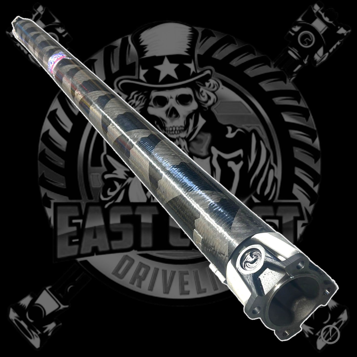 Dodge Ram 2500/3500 Diesel HD Rear Carbon Fiber Driveshaft 1480 Series. Must Provide Measurement from Seal of Transfer Case to Flat of Rear Differential
