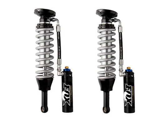 2007-2021 Toyota Tundra 4wd & 2wd - Fox 2.5 Factory Series Coil-Over Reservoir - Adjustable - (0" to 2" Lift - FRONT / PAIR)