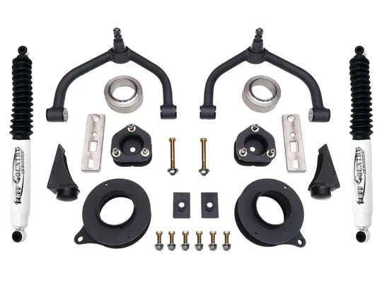 2019-2024 Dodge Ram 1500 Tuff Country 34119KN 4" Lift Kit with Ball Joint Upper Control Arms and Shocks - 5 Lugs