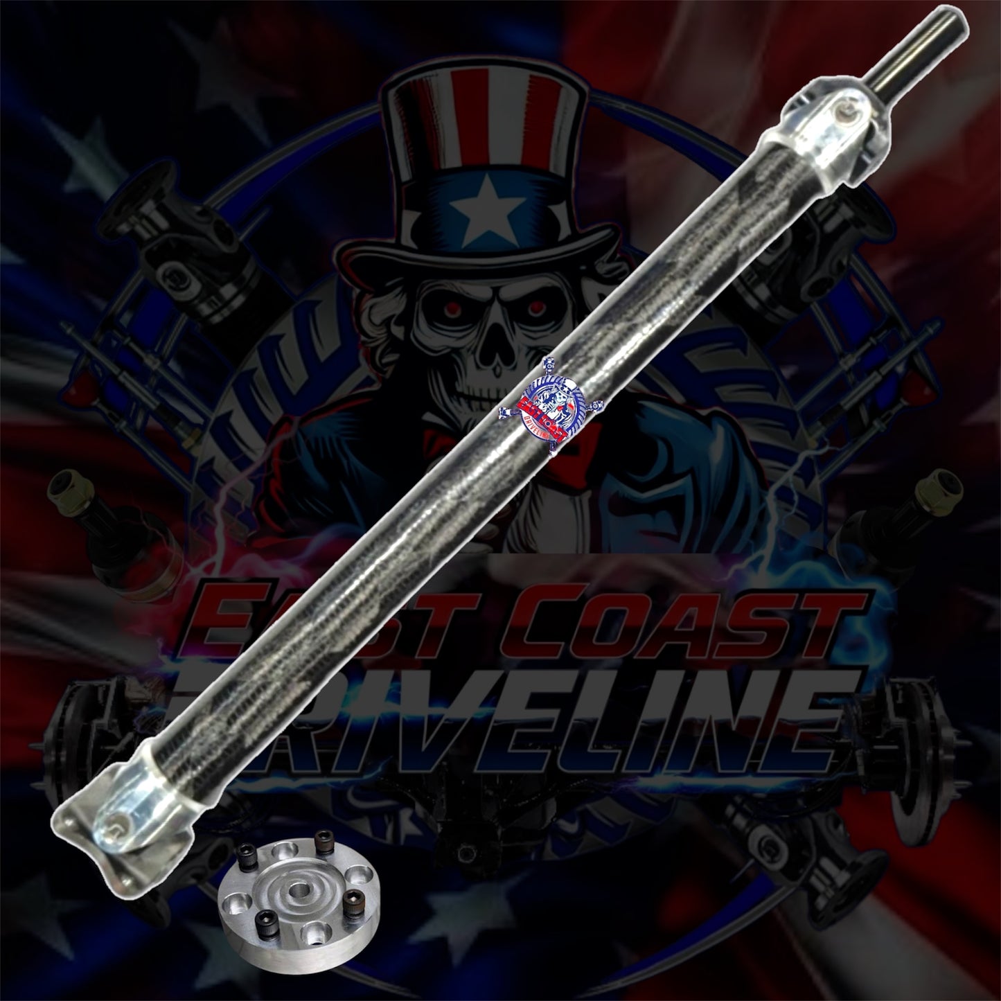 Toyota Supra MK3 MKIII with Tremec T56 Magnum Custom Length Carbon Fiber Driveshaft