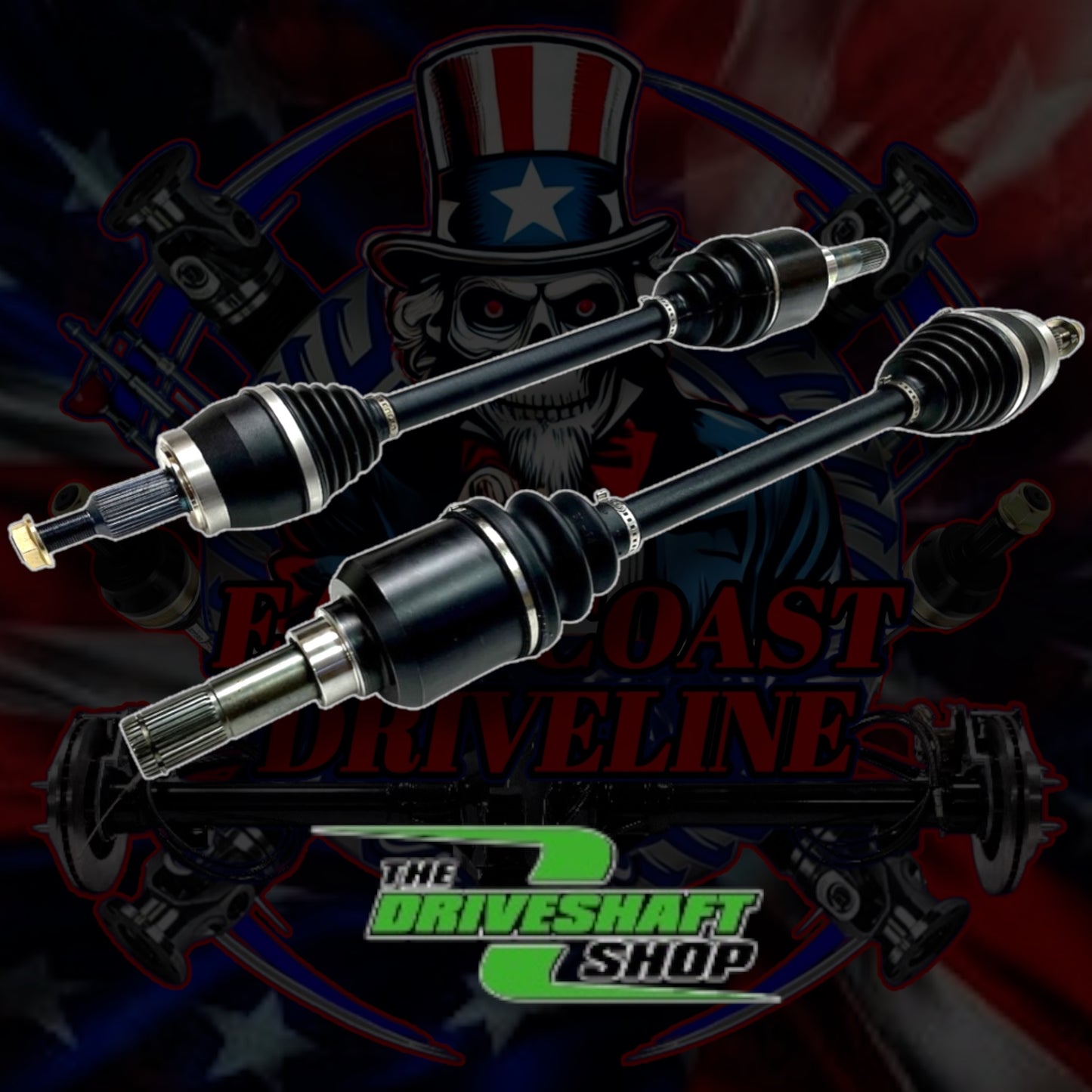 DSS 2015+ Dodge Demon/Hellcat/SRT8 2000HP Level 5 Direct Bolt-In Axles (Pair) SKU 510368/510368