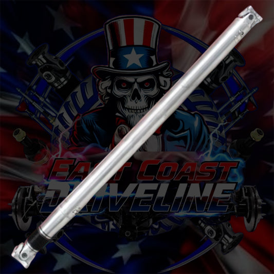 NEW 2021–2026 Dodge Ram 1500 TRX & RHO HD Aluminum Rear Driveshaft 4” or 5” or Carbon Fiber 3.872” with 1480 U-Joints and Billet Aluminum or Forged Steel Flange Yokes- Complete Driveshaft— PRE ORDER