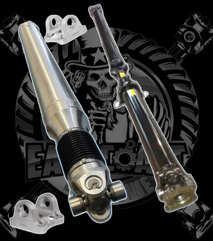 1999-2002 Ford F250/F350 AWD/4WD 7.3L Diesel V10 HD 1 Piece Aluminum Rear Driveshaft- Must Provide Measurement for Length