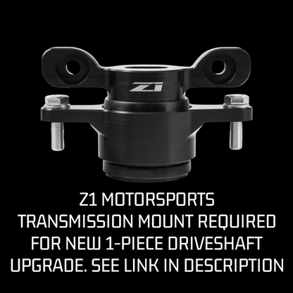 2023+ Nissan Z Automatic 9 Speed HD 1-Piece Carbon Fiber or Aluminum Driveshaft. OEM 37000-6GPOB, 370006GPOB 37000-6GP0C, 370006GP0C