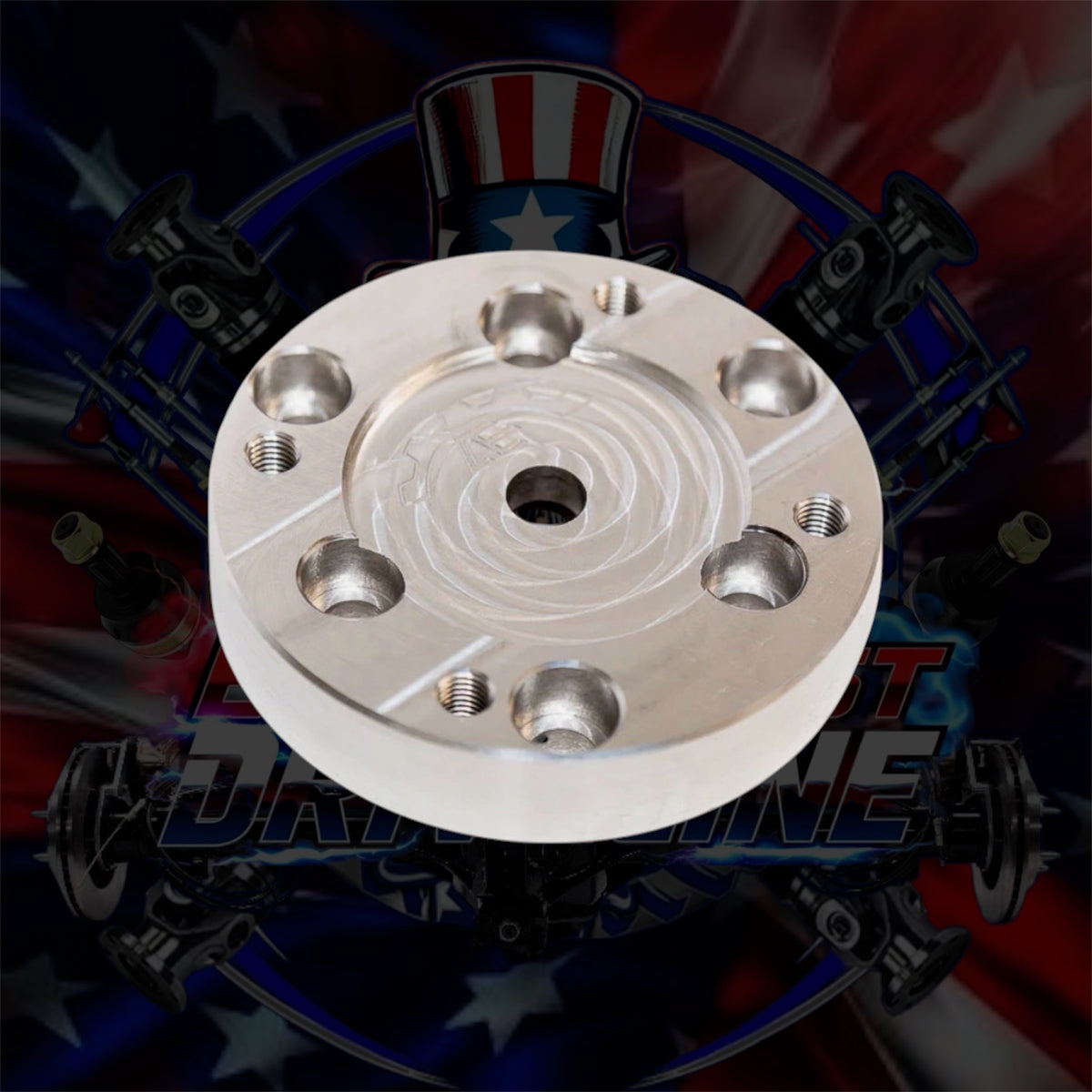 BMW Driveshaft Adapter Plate- Coupler Delete- Adapts both 78mm and 96mm 3 Bolt Flanges to 1350 or 1310 Spicer Flange