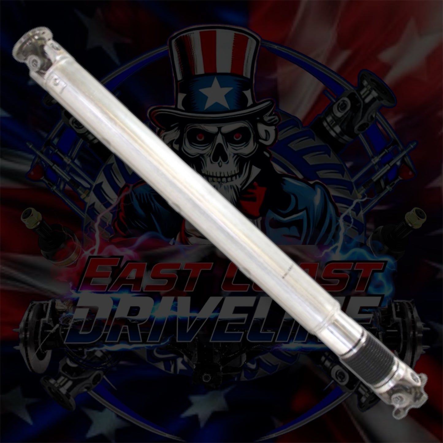 2005-2010 Ford Mustang 4.6L GT 1 Piece HD Aluminum, Steel, or Carbon Fiber HD 1-Piece Driveshaft