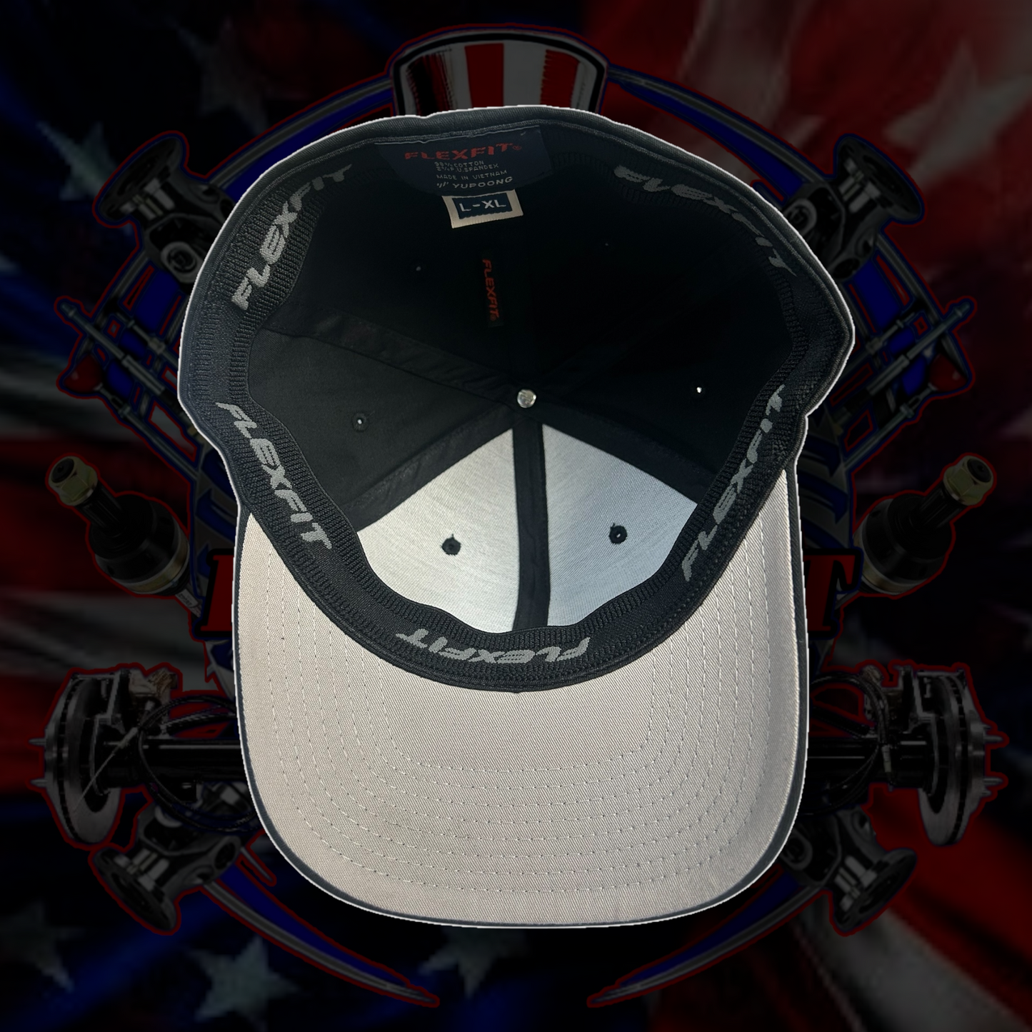 ECD Logo FlexFit Hat- Make Drivelines Great Again! Size L/XL