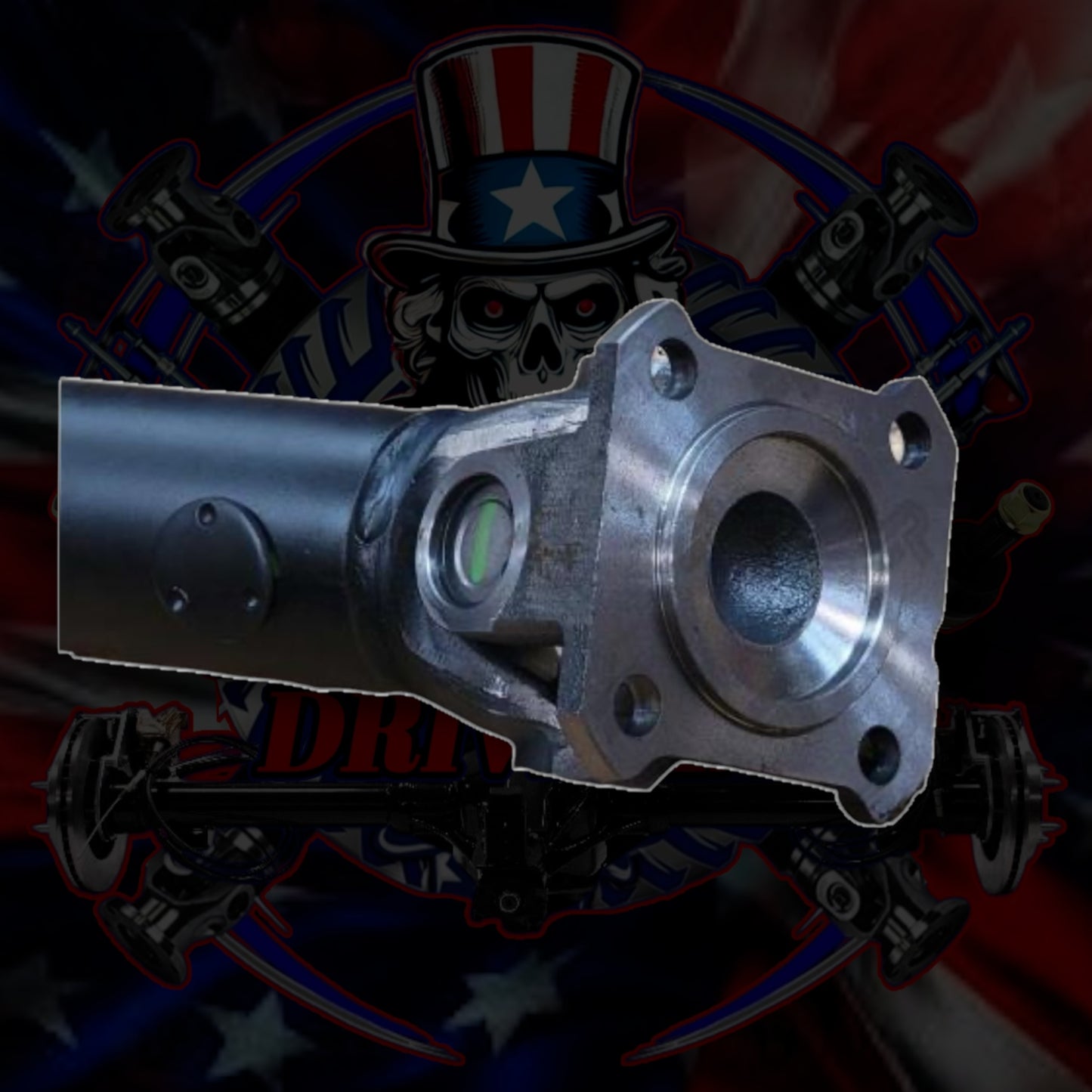 2012-2018 Jeep Wrangler JK- 52123551ac- Upgraded Stock Front Driveshaft Replacement (Not For Lifted Applications) Replaces 52123551AA, 52123551AB