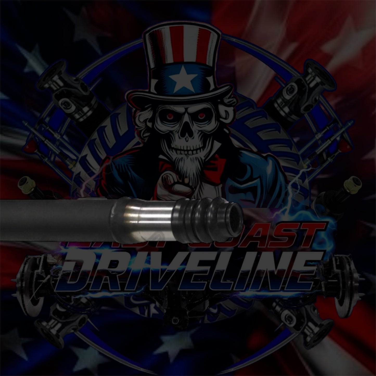 Mercedes Front Upgraded Driveshaft with Service U-Joint- Replaces Mercedes a2534103401