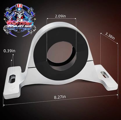 2015 + Dodge Charger, Challenger & Chrysler 300 6061-T6 Aluminum Clamp Style Carrier Bearing