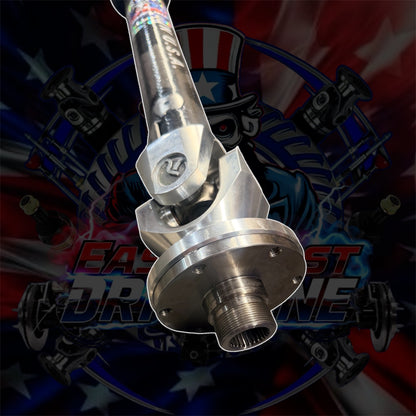 2023-2025 BMW G87 M2 8AT (M Auto) HD 1 Piece Carbon Fiber or Aluminum Driveshaft. Replaces OEM 26107908445, 26-10-7-908-445, 26109501823, 26-10-9-501-823