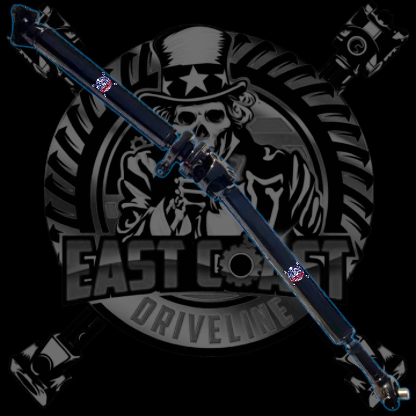 2020-2023 Jeep JT Gladiator Custom Length 2 Piece Driveshaft. Mopar 68330601AB, 68330599AB,