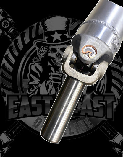 2007-2010 Chevy Silverado / GMC Sierra 2500 AWD/4WD - Replaces GM 15791196- HD 5” Aluminum 1 Piece Rear Driveshaft. 8 Cyl 6.0L, 8 Cyl 6.0L Flex, 8 Cyl 6.6L Diesel, CREW CAB 6'6" BOX 3/4 TON