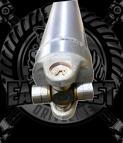 2007-2010 Chevy Silverado / GMC Sierra 2500 AWD/4WD - Replaces GM 15791196- HD 5” Aluminum 1 Piece Rear Driveshaft. 8 Cyl 6.0L, 8 Cyl 6.0L Flex, 8 Cyl 6.6L Diesel, CREW CAB 6'6" BOX 3/4 TON