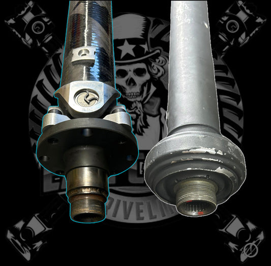 2018-2023 BMW M5 X-Drive F90 4.4L V8 Base, Competition , CS - Custom 1 Piece Carbon Fiber or Upgraded 1 Piece Steel Driveshaft- Replaces BMW OEM 26118094726, 26-11-8-094-726