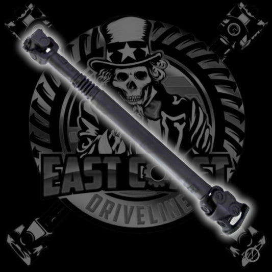 2003-2013 Ram 2500/3500 5.9L Diesel Automatic 4WD HD Front Driveshaft 1350 or 1410 Series Double Cardan-Serrated Flange at Differential