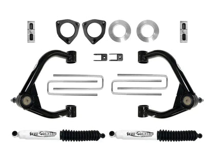 2019-2024 Chevy Silverado 1500 Tuff Country 14199KN 4" Lift Kit with Upper Control Arms and Shocks