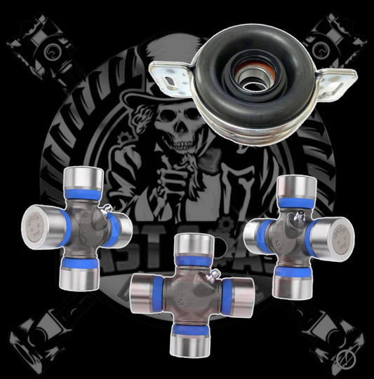 2016-2022 Toyota Tacoma 4WD Center Bearing & 3 x SPICER 5-1203X or 5-1330X Universal Joints