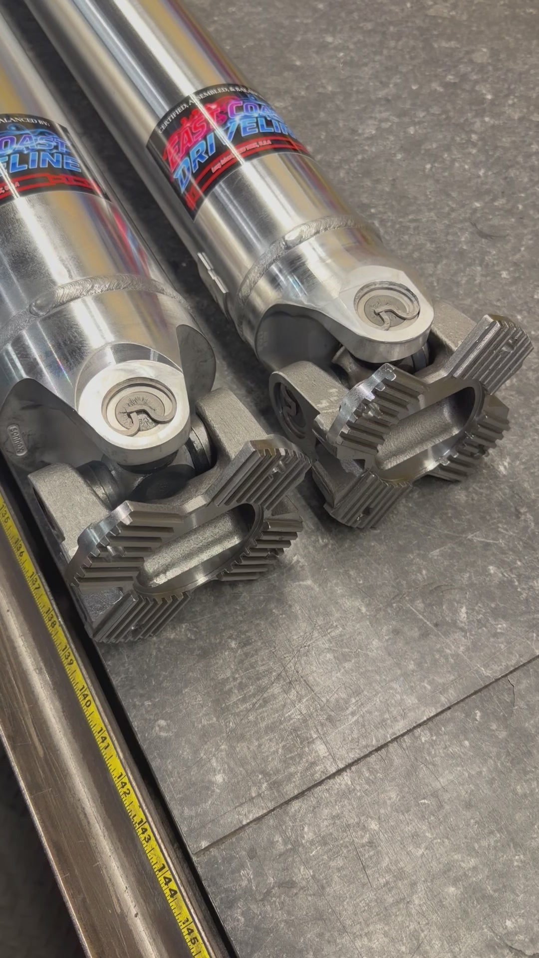 4” versus 5” Aluminum TRX / RHO Driveshaft