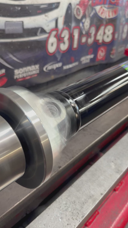 2021-2025 Ford F-150 5.0L- ML3Z-4R602-J, ML3Z4R602J - 2WD 145” WB 5" 1350 Series Aluminum or UPGRADED 2 Piece Driveshaft with Aluminum Rear Half. 8.8” REAR ONLY