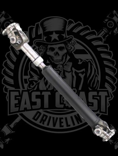 2000-2003 Honda S2000 RWD/2WD Rear Upgraded Driveshaft with Conversion from CV to U-Joint and Flange Yoke with 8mm Bolt Kit