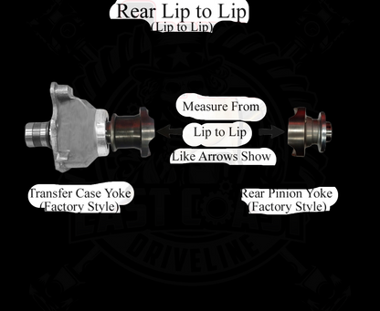 2020-2023 Jeep Gladiator Rear 1350 Series XTreme Duty 1 Piece Driveshaft