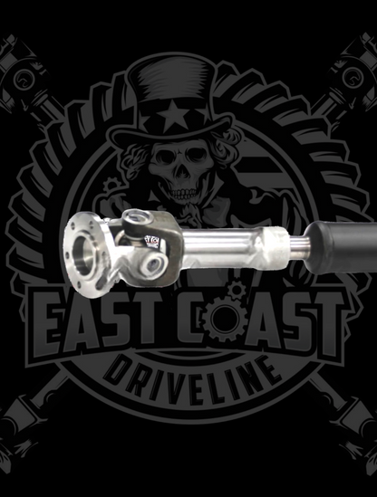 2000-2003 Honda S2000 RWD/2WD Rear Upgraded Driveshaft with Conversion from CV to U-Joint and Flange Yoke with 8mm Bolt Kit