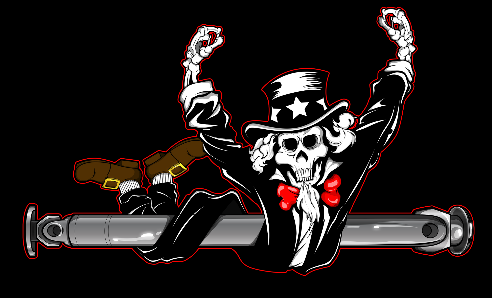 ECD Twisted Logo Bumper Sticker – East Coast Driveline