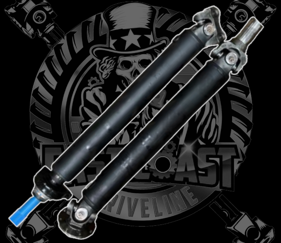 2017-2019 Nissan Titan AWD/4WD Rear Driveshaft. Fits Crew 5.5’, King 6.5’, Regular 8’ with 140” Wheelbase. UJ Conversion in Rear