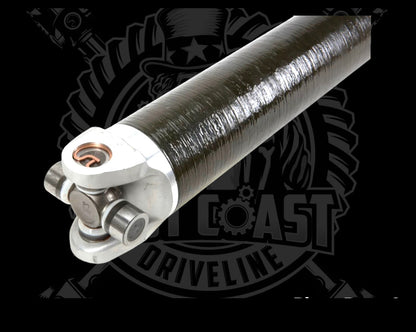 Custom Length 1480 Series HD Carbon Fiber Driveshaft 4”IDx.125”