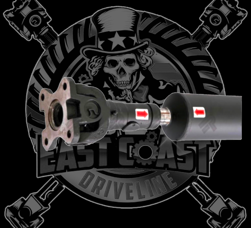 1998-2000 Mazda B3000 AWD/4WD Rear Driveshaft 6’ Bed Cab Plus 126” Wheelbase