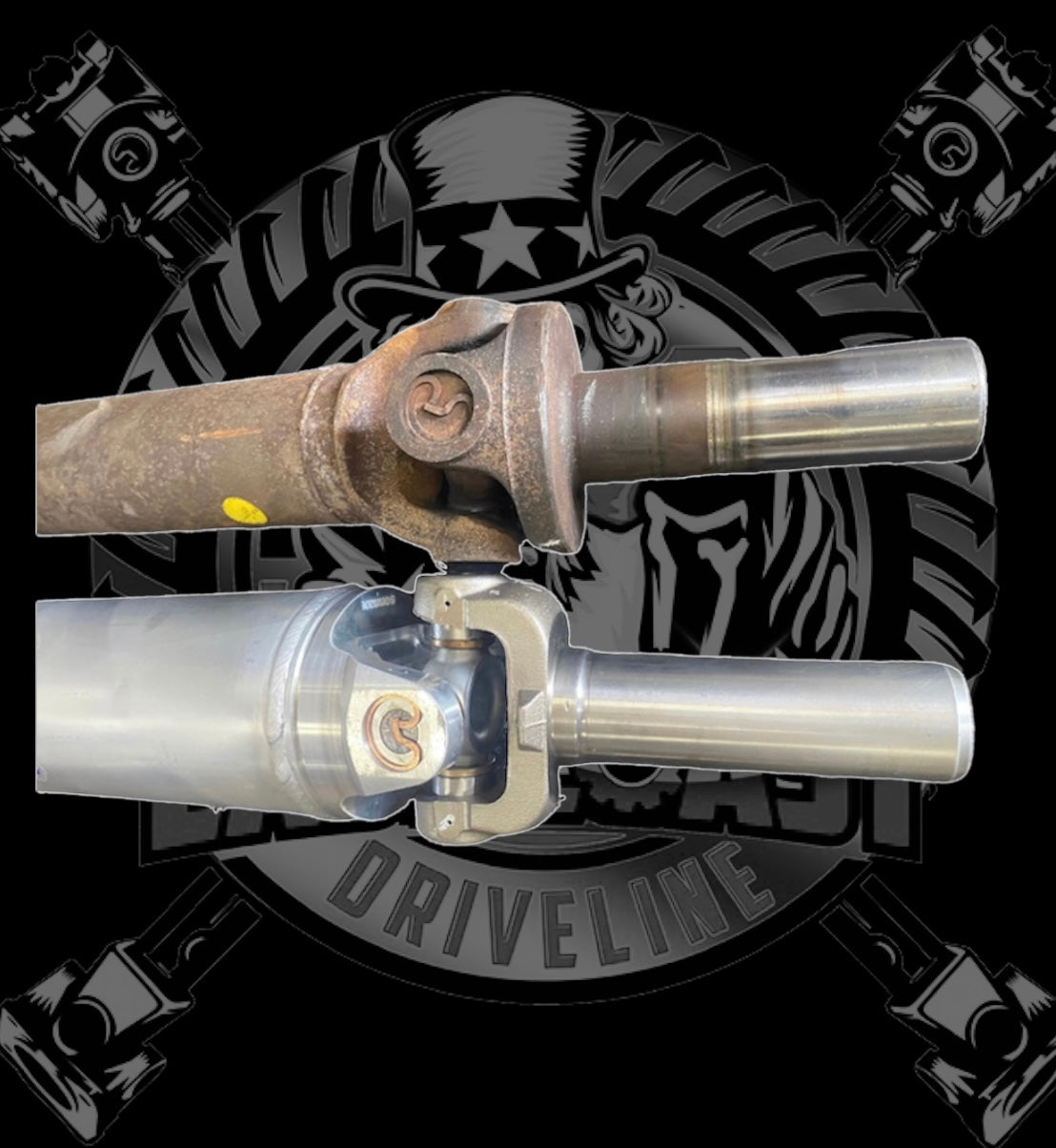 2007-2011 Dodge Ram 2500/3500 6.7L Diesel Upgraded 5” HD Aluminum/Carbon Fiber 1480/1485 or 1550/1555 Series Driveshaft- REPLACES 52123220AB & 52123220AD