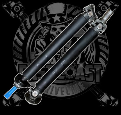 2016-2023 Nissan Titan XD AWD/4WD Rear HD Driveshaft. Fits 5.6L Gas 151.6” Wheelbase (SKU: 37300-EZ00C)